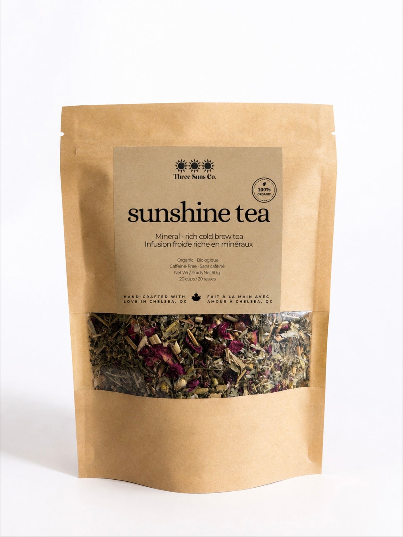 Sunshine cold brew tea
